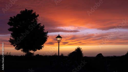Sunset in Rural Wales