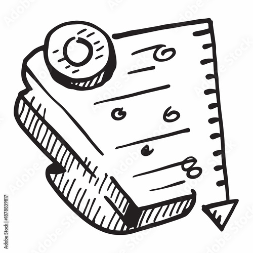 Illustrated tape measure