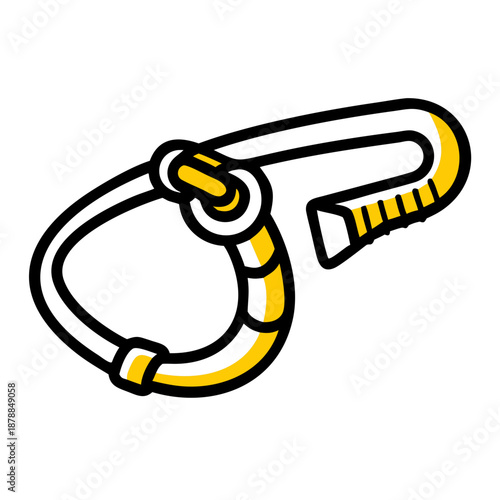 Carabiner illustration