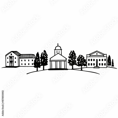 Campus buildings and grounds