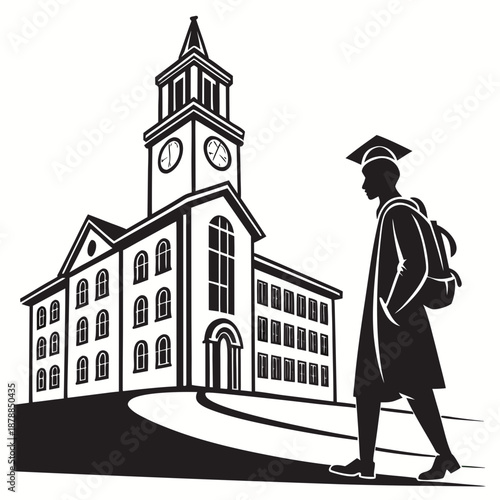 Graduation day at historic university