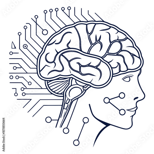 Artificial intelligence and human brain