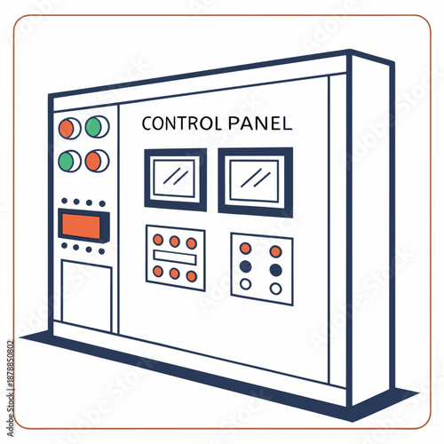Control panel illustration