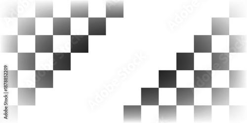 Race flag grunge background, car rally or motocross finish flag with vector checker pattern. Grunge race flag for car racing sport or bike speedway, motorsport