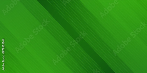Abstract green sporty background template vector with shiny lines and lights. Green background with strong pattern design.Eps10 vector