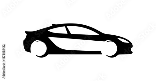 Side View of a Modern Car