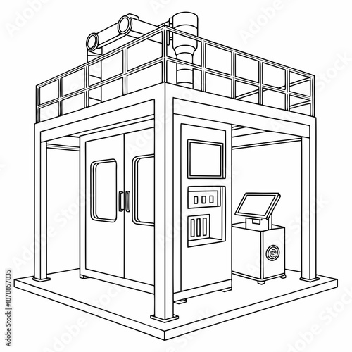 Industrial grade modular building technology designed for clean and efficient construction.