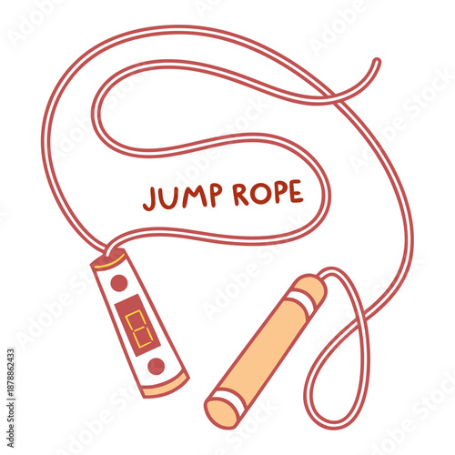 Jump rope illustration