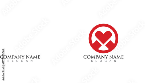 X Letter Logo Template vector icon