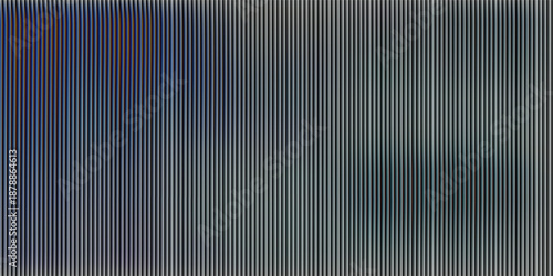 Soft glass ripple gradient in icy pale blue and lavender hues. Delicate reeded texture with frosted distortion effect and minimal vertical blur. Glass texture, vector illustration