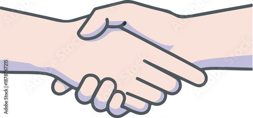 Business Handshake Partnership Agreement