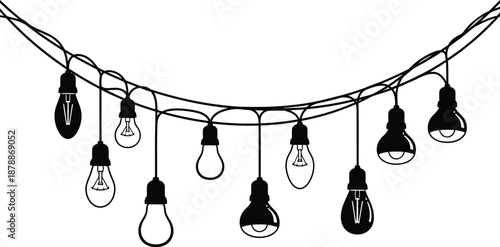 Lightbulb string lights energy efficient lighting solutions
