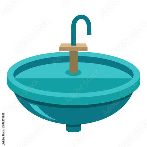 Modern bathroom sink