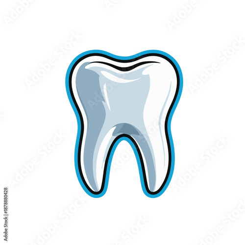 Dentistry and Oral Hygiene Symbol Illustration Isolated