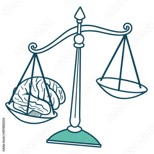 Balancing brain on scales