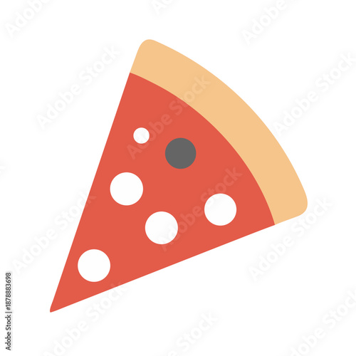 Delicious slice of pizza