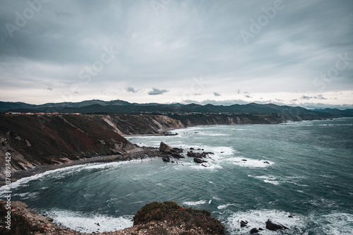views of a Clift in Asturias
