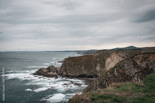 cliffs of asturias, Spain