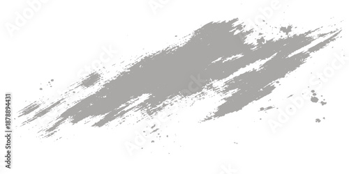 Hand-drawn black ink brush strokes and grunge paint splashes create a dark textured vector illustration with splat borders and liquid spray droplets on paper