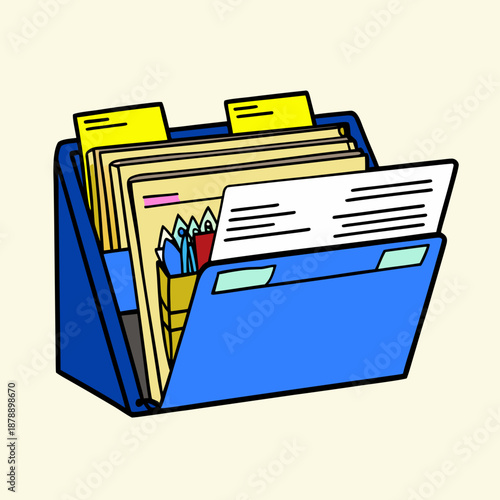 Organized file folder