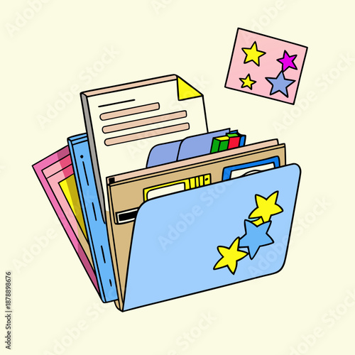 Organized digital files