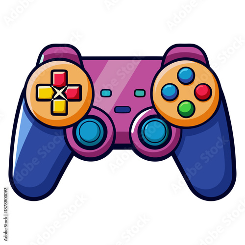 Colorful gaming controller