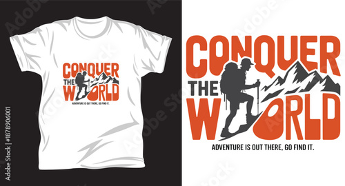 Hiking Graphic vector t shirt design print