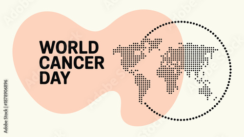 Celebrating world cancer day Vector
