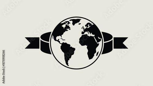 Global unity symbol Vector
