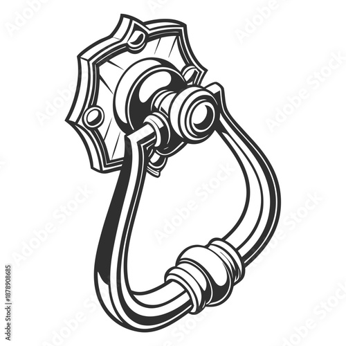 Antique door knocker