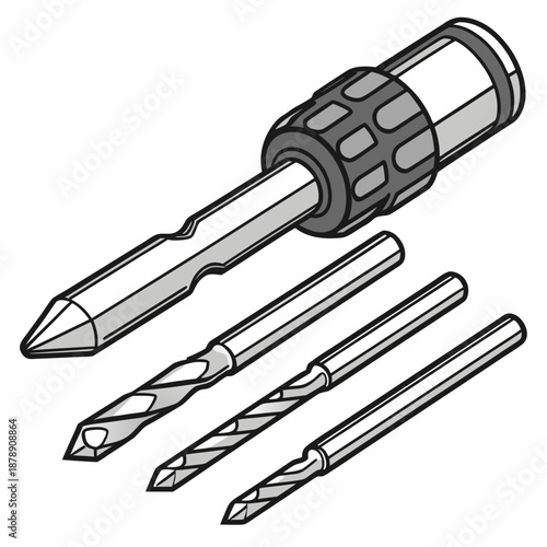 Set of drilling tools
