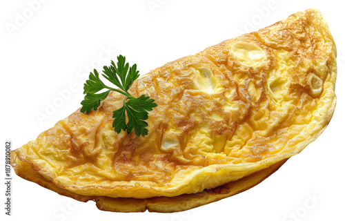 PNG A omelette food egg protein-rich. © Rawpixel.com