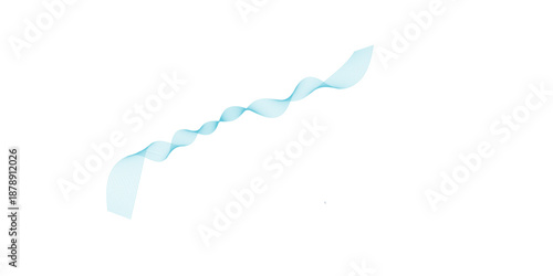 An abstract blue sky background with clouds and a jet airplane flying through the air leaving a white smoke trail design illustration