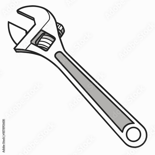 Adjustable wrench