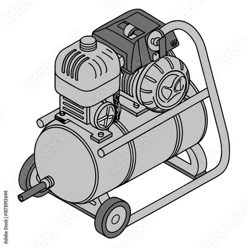 Industrial air compressor
