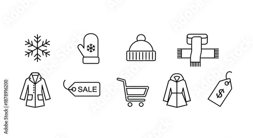 Winter clothing sale