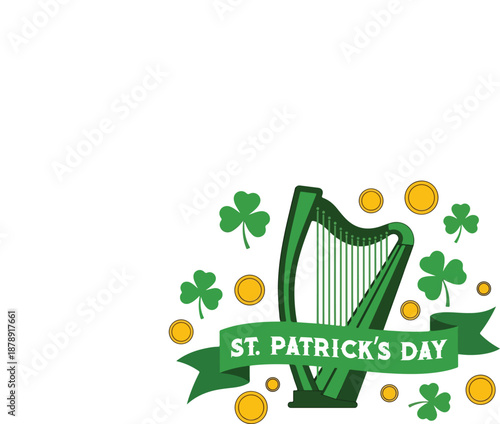 St Patricks Day Celebration Illustration