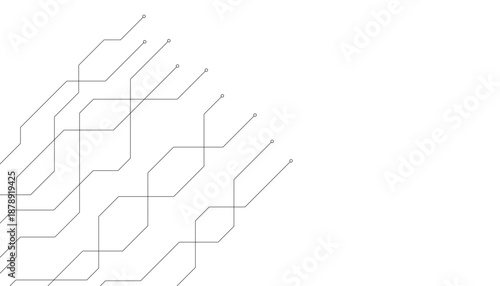 Abstract futuristic circuit board Illustration, Circuit board with various technology elements. Circuit board pattern for technology background. Vector illustration