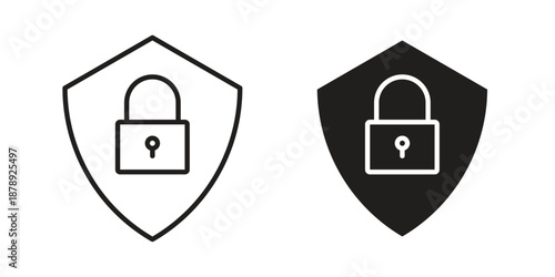Encryption icons suitable for infographics, websites and print media and interfaces. Line vector icon.