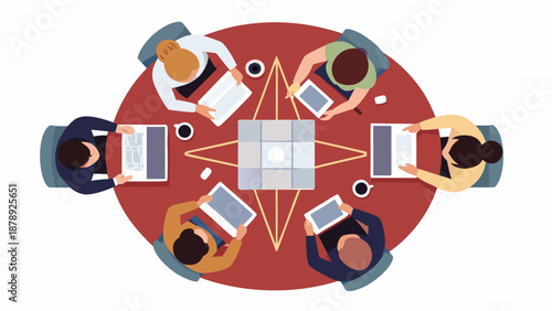 Vector illustration of an abstract music background featuring headphones and a 3d residential house icon to represent home insurance and real estate business security concepts