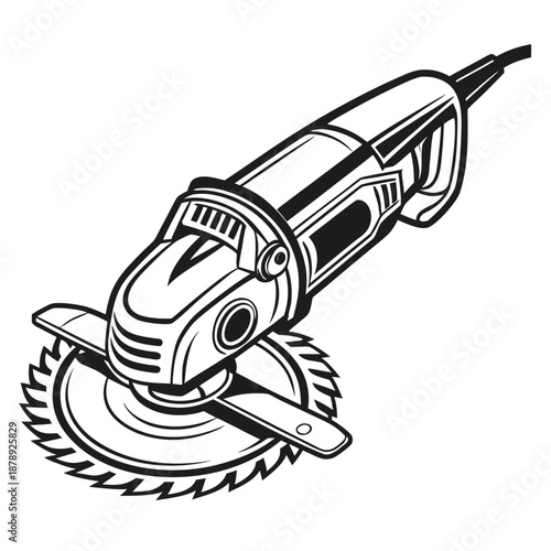 Electric angle grinder