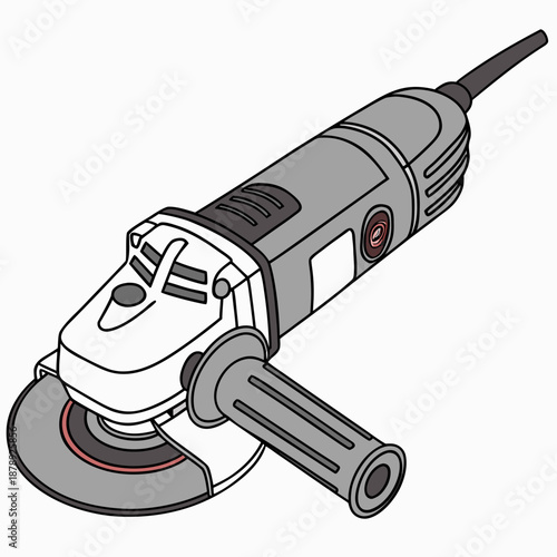 Electric angle grinder