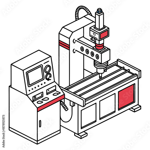 Cnc milling machine