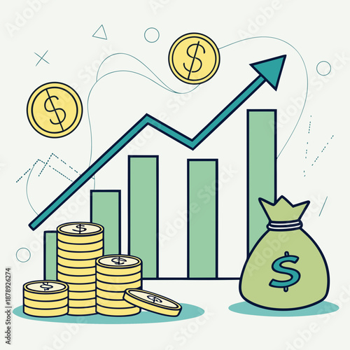 Financial growth and wealth accumulation