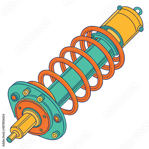 Car shock absorber