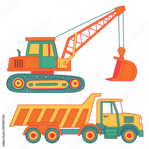 Construction vehicles