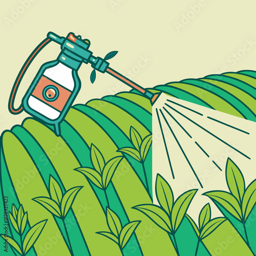 Plant care illustration