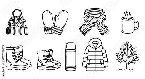 Winter accessories and essentials