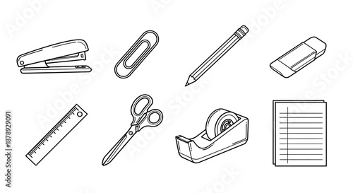 Essential office supplies