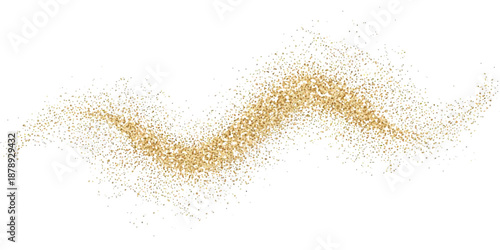 Vector gold sparkles on transparent background. Overlay adds festive luxury and magic to seasonal or celebration design.